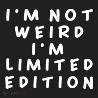 IM Not Weird I Am Limited Edition Funny Sayings Gift Beanie thumb 2