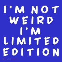 IM Not Weird I Am Limited Edition Funny Sayings Gift Apron thumb 3