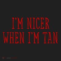 I’M Nicer When I’M Tan Women's Sweatshirt thumb 2
