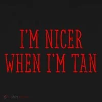 I’M Nicer When I’M Tan Toddler Hoodie thumb 2