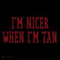 I’M Nicer When I’M Tan Tote Bag thumb 4
