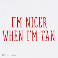 I’M Nicer When I’M Tan Long Sleeve Shirt thumb 2