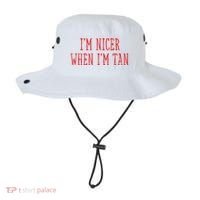 I’M Nicer When I’M Tan Bucket Hat thumb 0