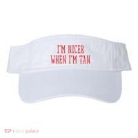 I’M Nicer When I’M Tan Visor thumb 0