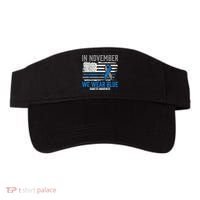 In November We Wear Blue T1D T2D Diabetic Diabetes Awareness Visor thumb 0