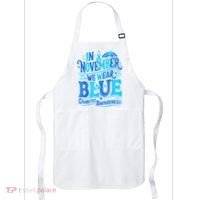 In November We Wear Blue Diabetes Awareness Apron thumb 0