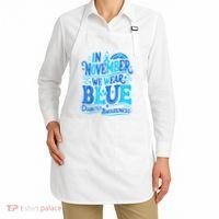 In November We Wear Blue Diabetes Awareness Apron thumb 2