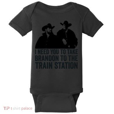 I Need You To Take Brandon To The Train Station Baby Bodysuit