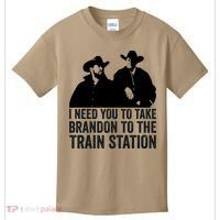 I Need You To Take Brandon To The Train Station Kids T-Shirt thumb 0