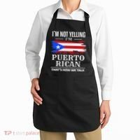 I'm Not Yelling I'm Puerto Rican Puerto Rico Pride Apron thumb 2