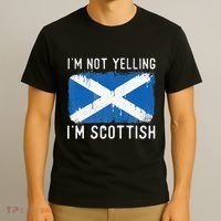 I'm Not Yelling I'm Scottish Scotland Pride Heritage T-Shirt thumb 3