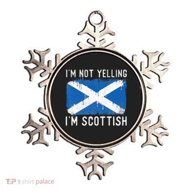 I'm Not Yelling I'm Scottish Scotland Pride Heritage Ornament