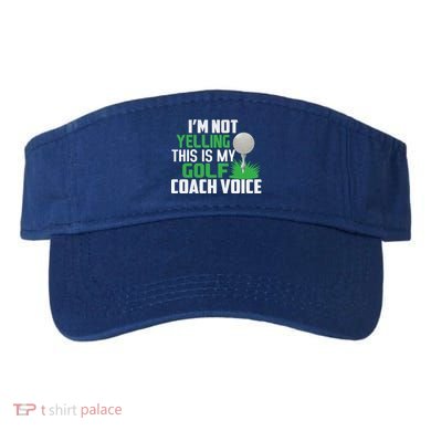 IM Not Yelling This Is My Golf Coach Voice Gift Visor
