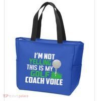 IM Not Yelling This Is My Golf Coach Voice Gift Tote Bag thumb 3