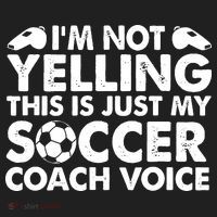 I'm Not Yelling This Is Just My Soccer Coach Voice Mom Dad Hat thumb 2