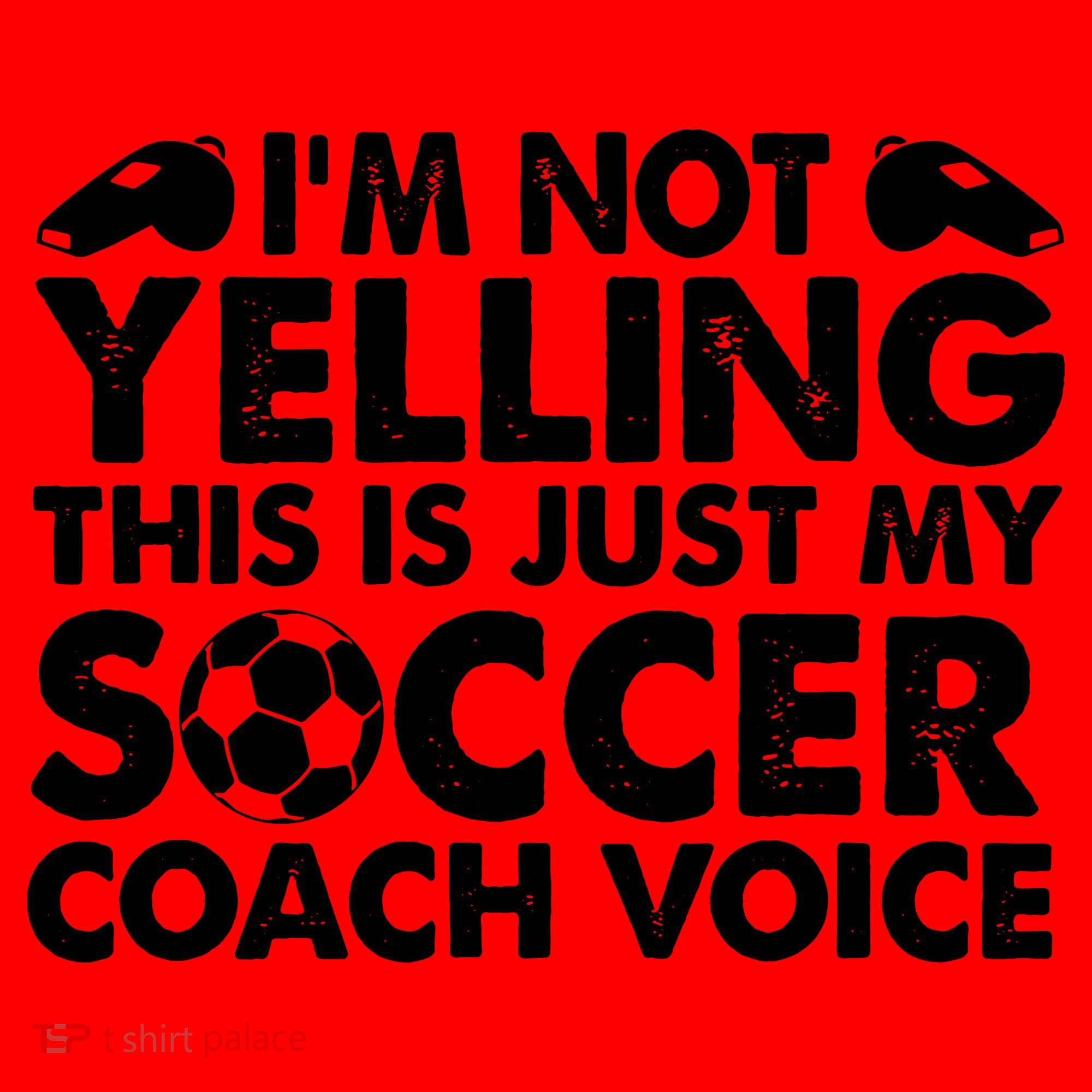 I'm Not Yelling This Is Just My Soccer Coach Voice Mom Dad Santa Hat
