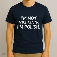 IM Not Yelling IM Polish T-Shirt thumb 3