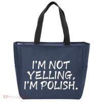 IM Not Yelling IM Polish Tote Bag thumb 0
