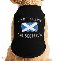 IM Not Yelling IM Scottish Funny Scotland Pride Doggie Tank thumb 0