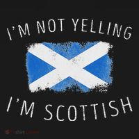 IM Not Yelling IM Scottish Funny Scotland Pride Women's Hoodie thumb 2