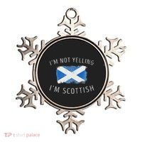 IM Not Yelling IM Scottish Funny Scotland Pride Ornament thumb 0