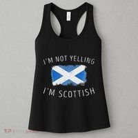 IM Not Yelling IM Scottish Funny Scotland Pride Women's Tank Top thumb 3