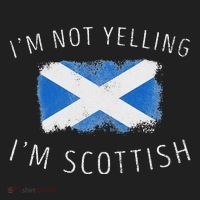 IM Not Yelling IM Scottish Funny Scotland Pride Hat thumb 2