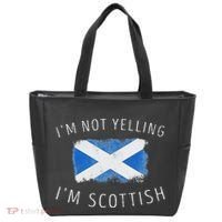 IM Not Yelling IM Scottish Funny Scotland Pride Tote Bag thumb 0
