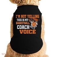 IM Not Yelling This Is My Basketball Coach Voice Doggie Tank thumb 0