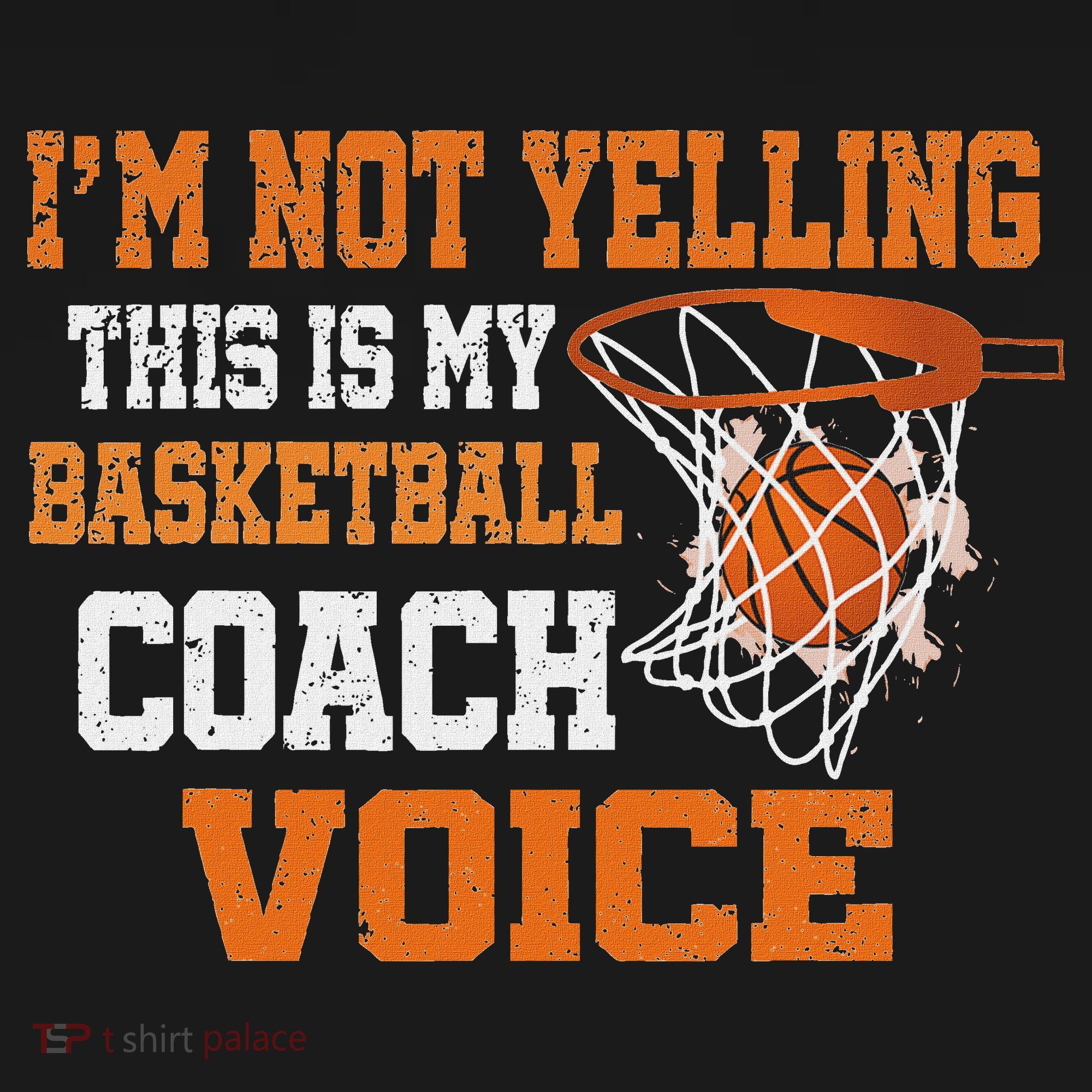 IM Not Yelling This Is My Basketball Coach Voice Mousepad