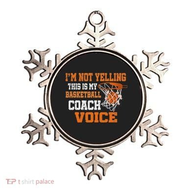 IM Not Yelling This Is My Basketball Coach Voice Ornament