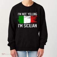 IM Not Yelling IM Sicilian Women's Sweatshirt thumb 0