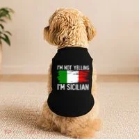 IM Not Yelling IM Sicilian Doggie Tank thumb 2