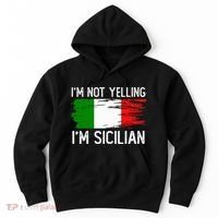 IM Not Yelling IM Sicilian Hoodie thumb 0