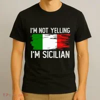 IM Not Yelling IM Sicilian T-Shirt thumb 3