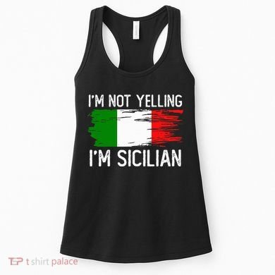 IM Not Yelling IM Sicilian Women's Tank Top