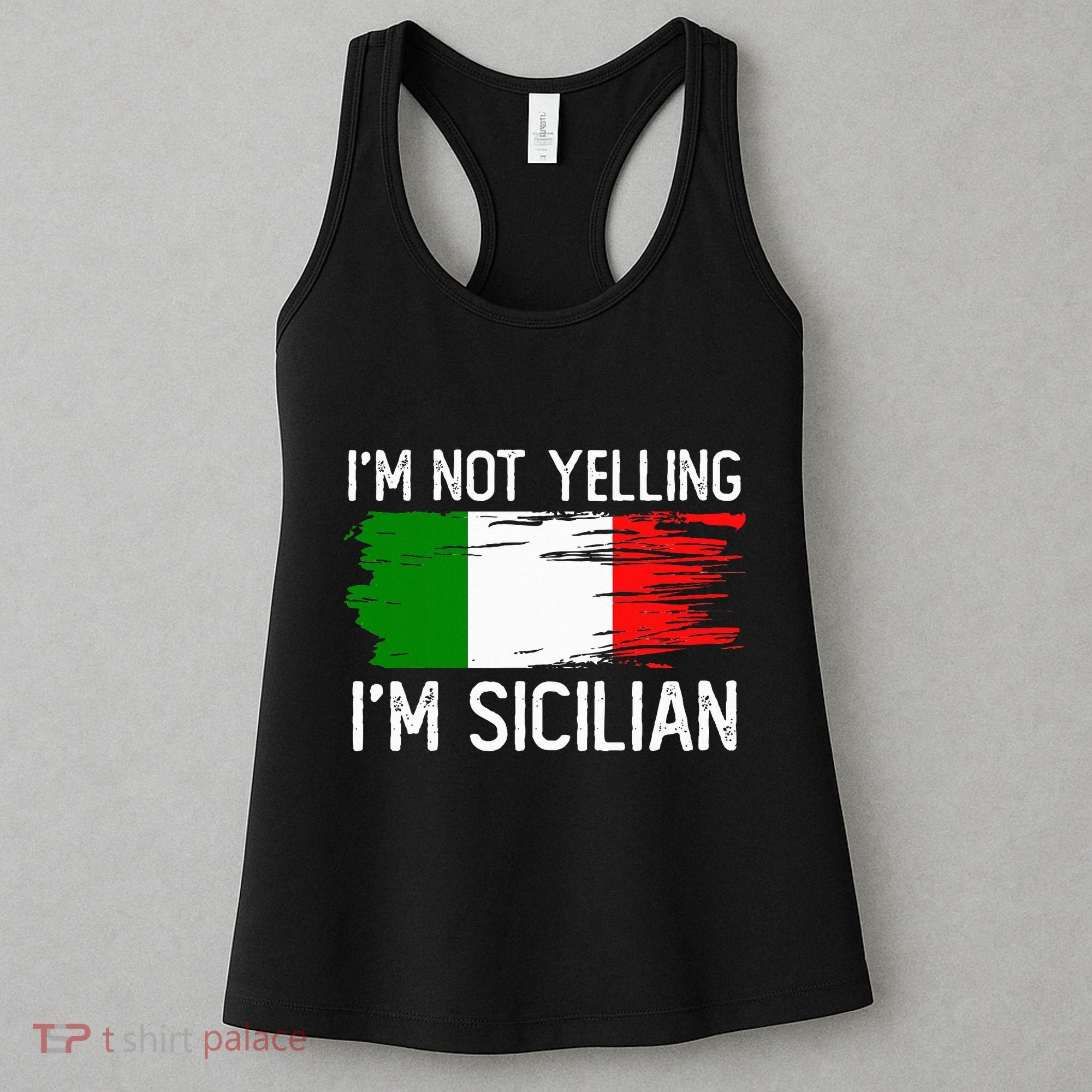IM Not Yelling IM Sicilian Women's Tank Top