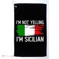 IM Not Yelling IM Sicilian Golf Towel thumb 0