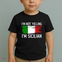 IM Not Yelling IM Sicilian Toddler T-Shirt thumb 2