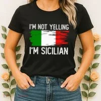 IM Not Yelling IM Sicilian Women's T-Shirt thumb 2