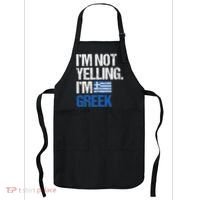 IM Not Yelling Im Greek Apron thumb 0