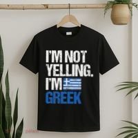 IM Not Yelling Im Greek T-Shirt thumb 2