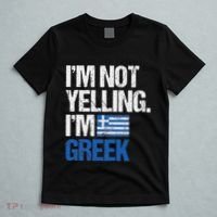 IM Not Yelling Im Greek T-Shirt thumb 5
