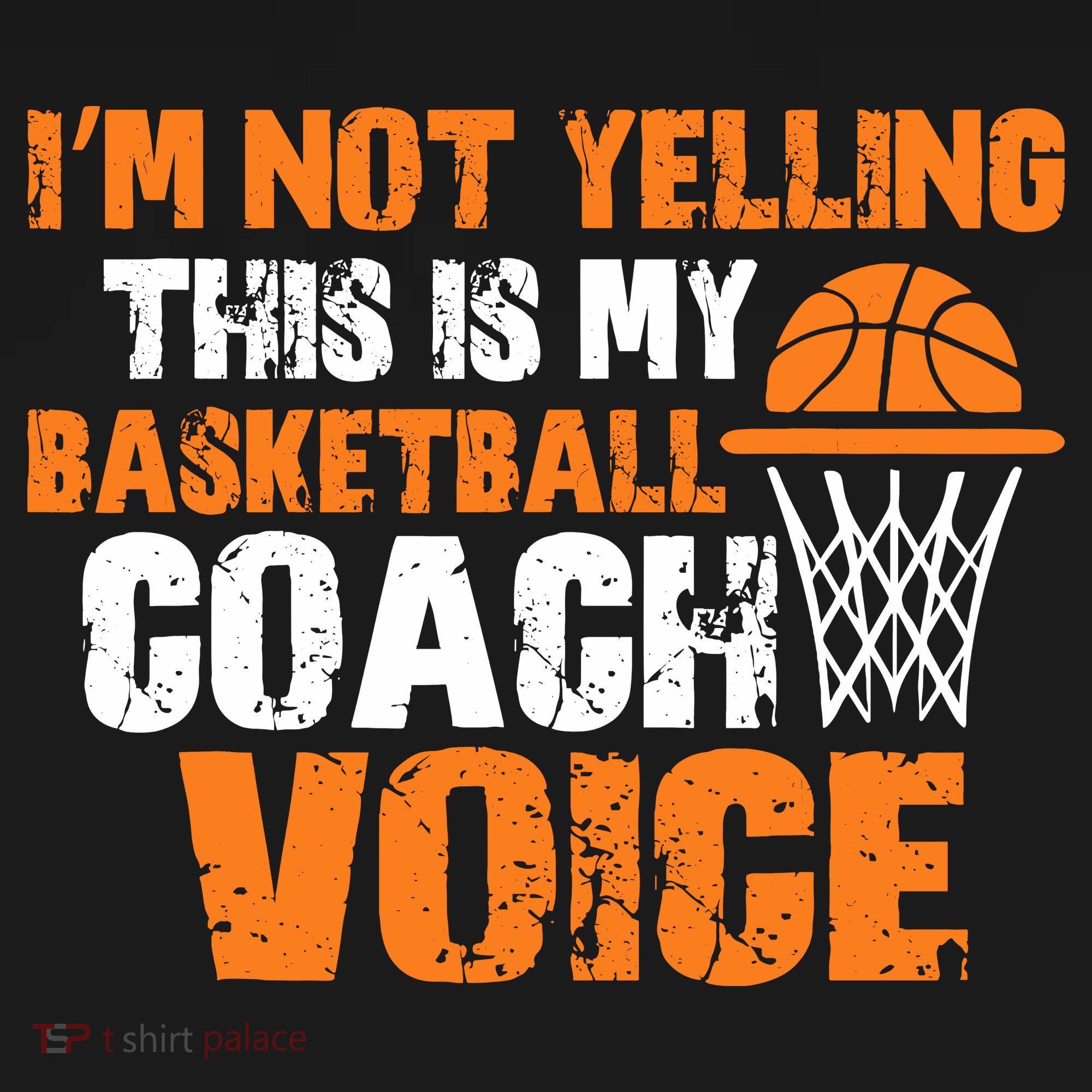 IM Not Yelling This Is My Basketball Coach Voice Backpack