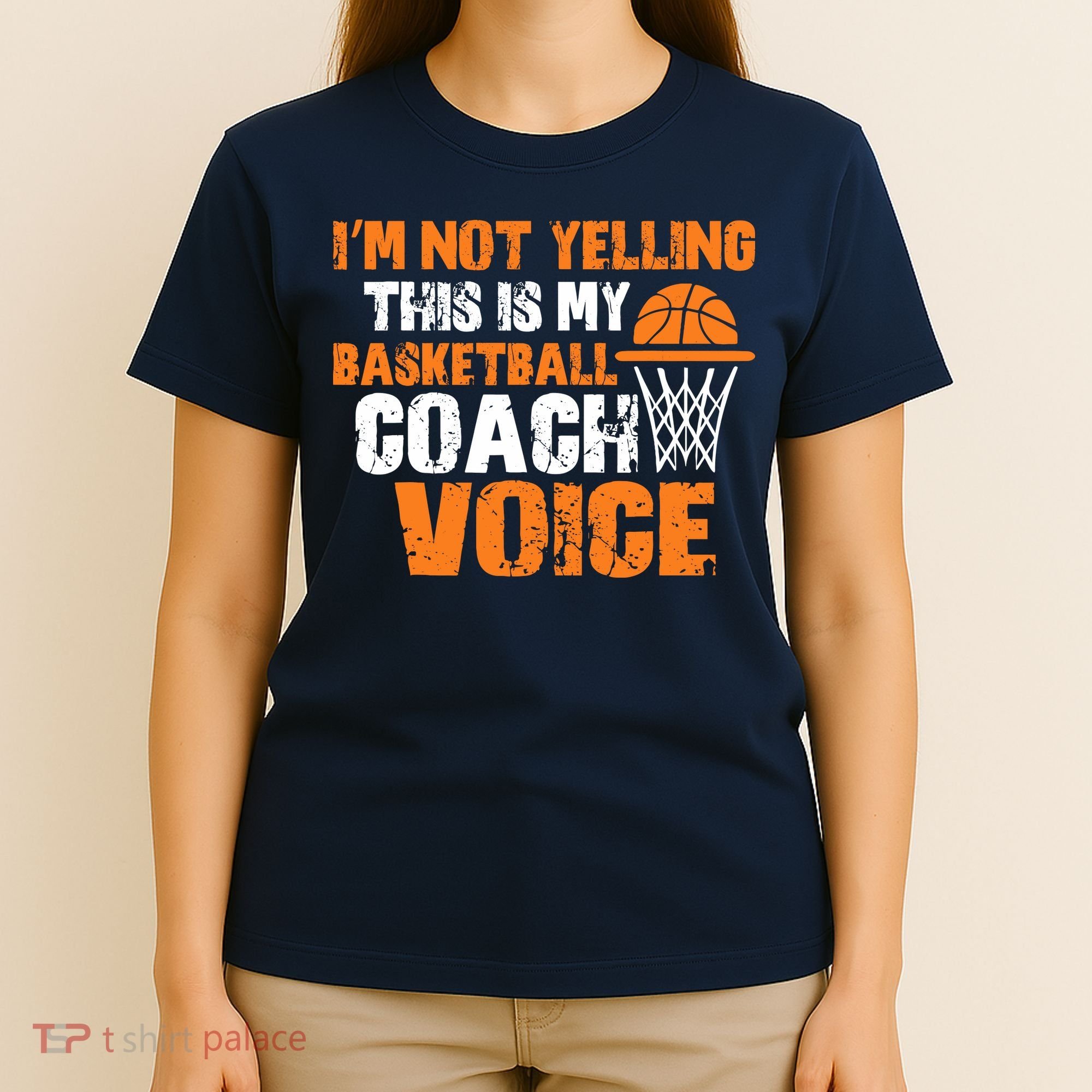 IM Not Yelling This Is My Basketball Coach Voice T-Shirt
