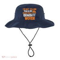 IM Not Yelling This Is My Basketball Coach Voice Bucket Hat thumb 0