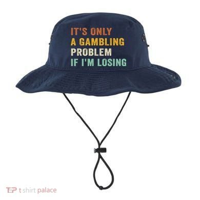 It's Only A Gambling Problem If I'm Losing Retro Vintage Bucket Hat