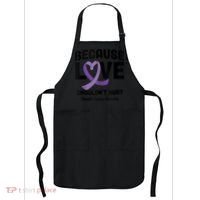 In October Awareness Domestic Violence Awareness Purple Apron thumb 0