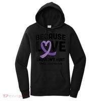In October Awareness Domestic Violence Awareness Purple Women's Hoodie thumb 0