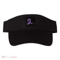 In October Awareness Domestic Violence Awareness Purple Visor thumb 0